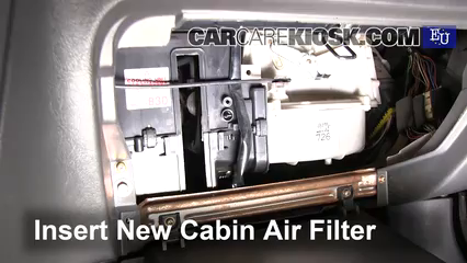 Cabin Filter Replacement: Mitsubishi Colt 1995-2003 - 2003 Mitsubishi